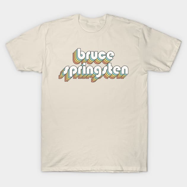 Retro Bruce Springsten T-Shirt by Bhan Studio